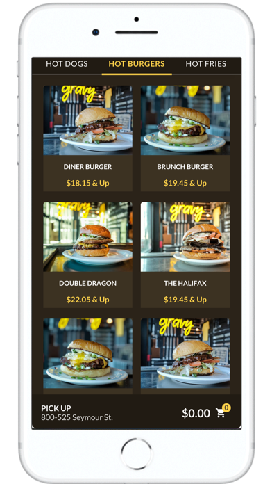 Gravy Burgers and Fries Screenshot