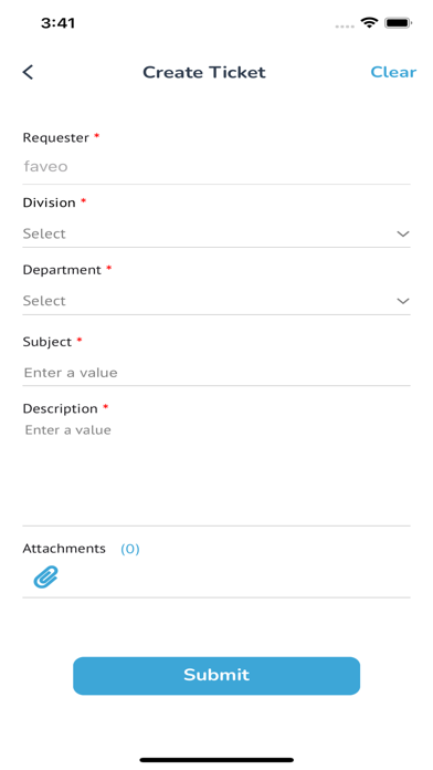JH HelpDesk Screenshot