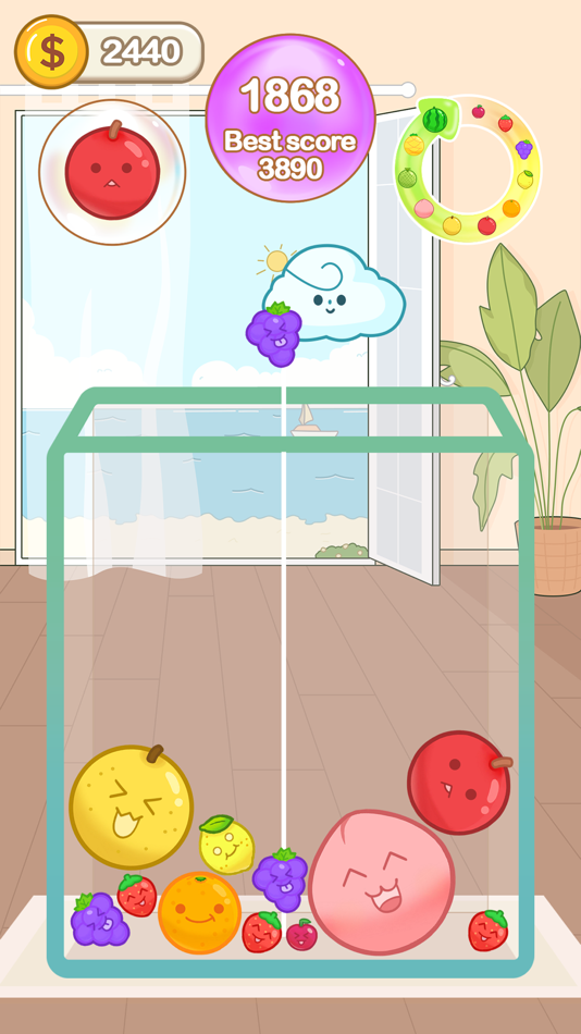 #2. Watermelon Drop - Merge Fruit (iOS) 由: THAO NGUYEN THI