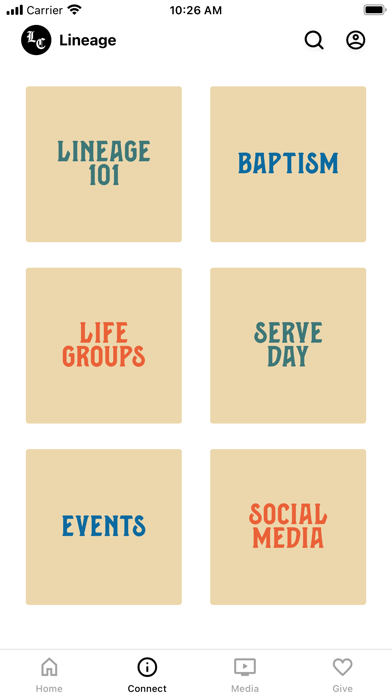 Lineage Church FL Screenshot