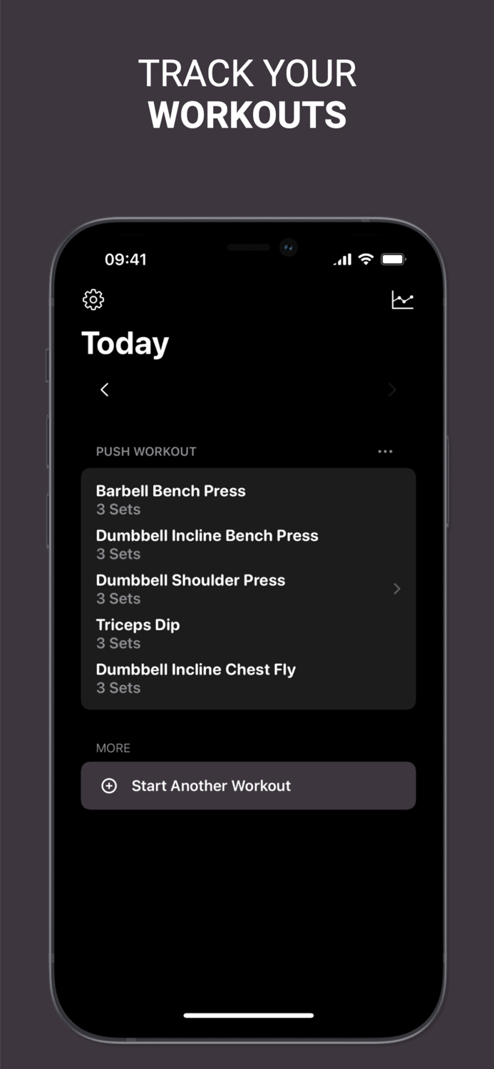 Set and Rep Counter Workout Log