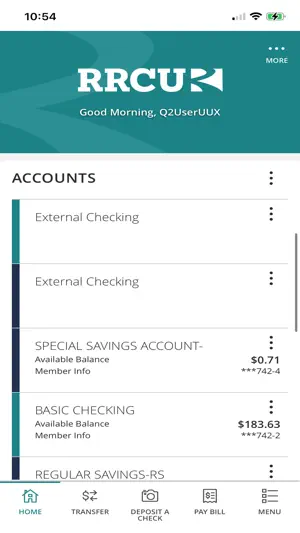 RRCU Mobile screenshot 2