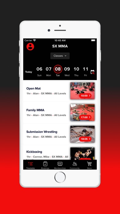 SX MMA Hub Screenshot