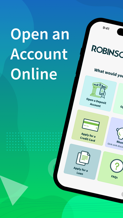 RBank Sign-Up Screenshot