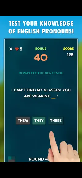 Game screenshot Pronouns Grammar Test PRO mod apk