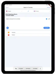 lingo keyboard speak translate iPad Captures Décran 1