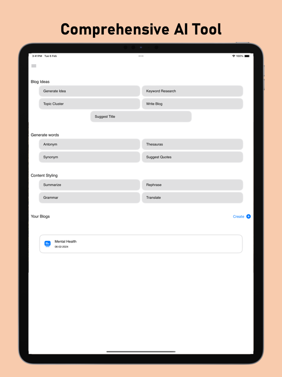 Screenshot #4 pour Blog Maker & Article Writer