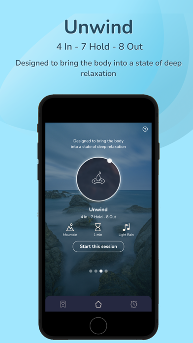 Breath Practice: Full Level Screenshot