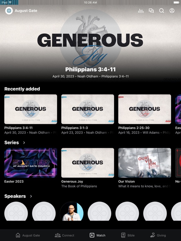 App screenshot