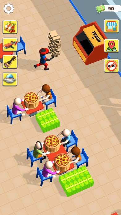 Idle Pizza Restaurant Screenshot