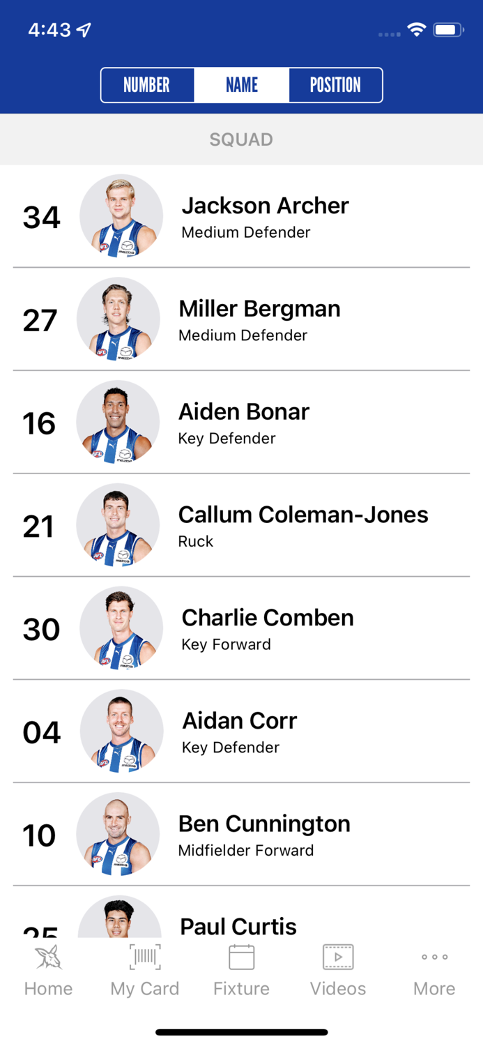 North Melbourne Official App