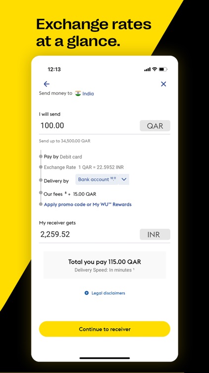 Western Union Send Money QA screenshot-5