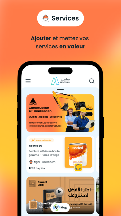Mooshir: immobilier & services Screenshot