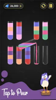 color sort games iphone screenshot 1