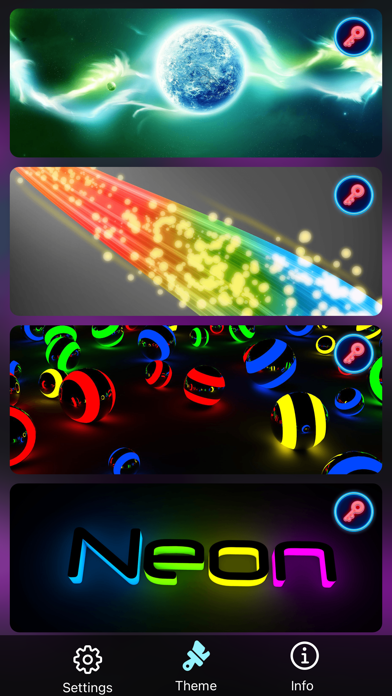 Neon LED Keyboard Screenshot