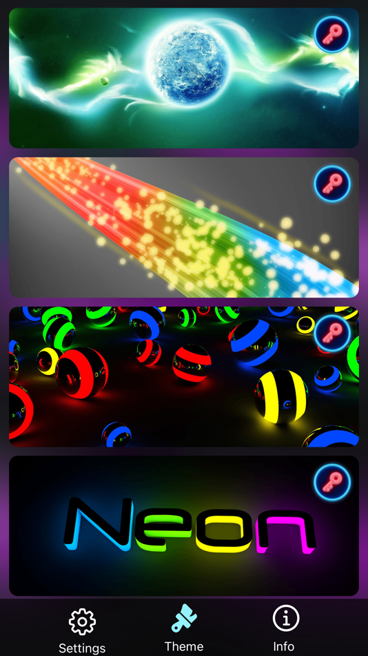 #1. Neon LED Keyboard (iOS) 게시자: Tamara Stankovic