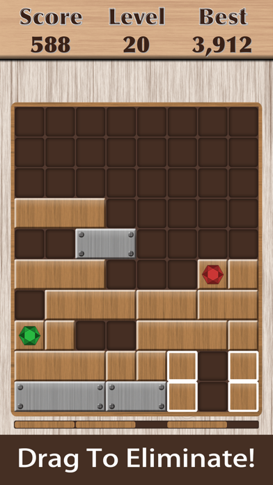 Slide Wooden Block Screenshot