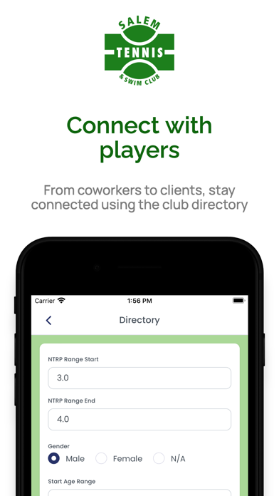 Salem Tennis And Swim Club Screenshot