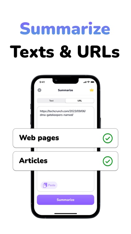 Summarize - Text Summary