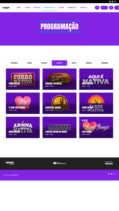 Nativa FM Araraquara Screenshot