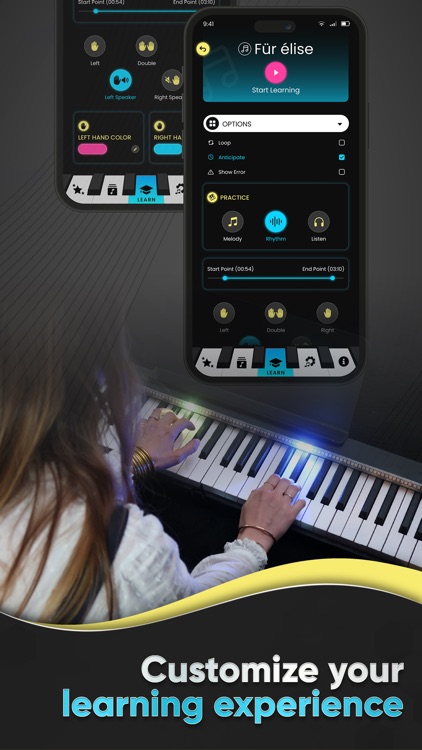 Piano LED App