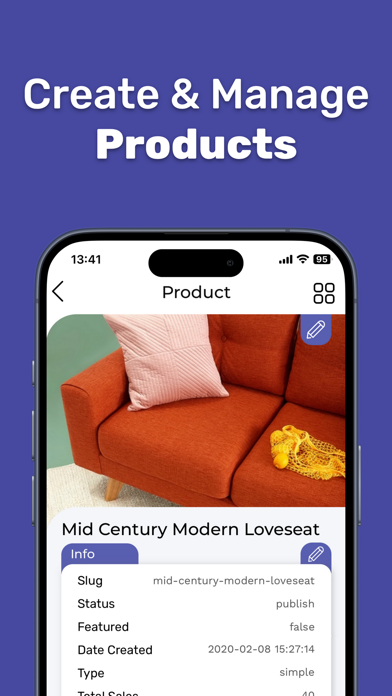 Woocer - WooCommerce Admin App Screenshot