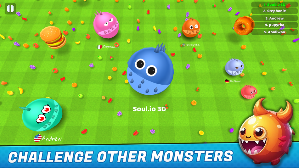 #1. Soul.io 3D - .io Games For Fun (iOS) โดย: Jointsoft