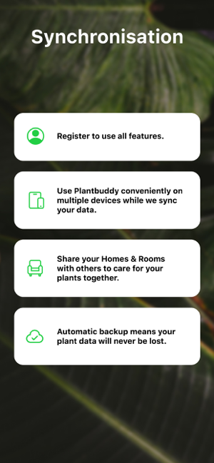 ‎Plantbuddy: ภาพหน้าจอการดูแลพืช