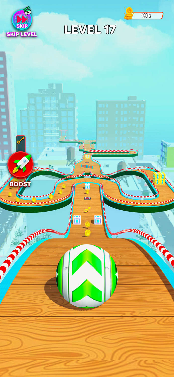 Sky Rolling  Going Balls