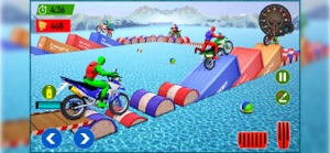 Superhero Bike Racing Games screenshot #2 for iPhone