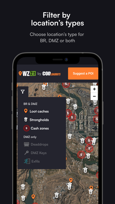 Map Companion for Warzone 2 Screenshot 2 - AppWisp.com Map Companion for Warzone 2 Screenshot 2 - AppWisp.com