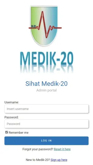 Medik-20 screenshot 1