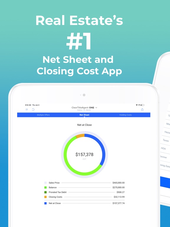 ClearTitleAgent ONE iPad screenshot 1 - Business app