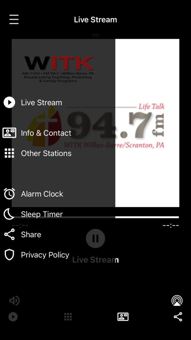 WITK 94.7 FM Radio Screenshot