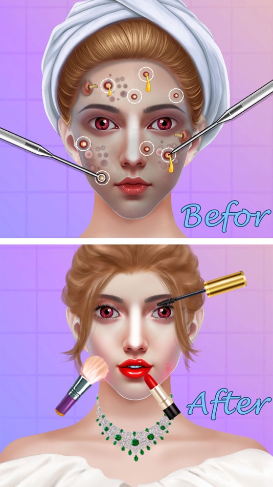 #3. Makeover Salon DIY Makeup ASMR (iOS) بواسطة: Rizwan Hameed
