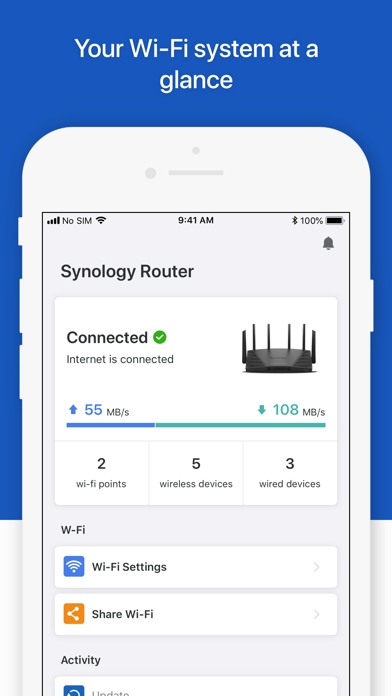 DS router Screenshot