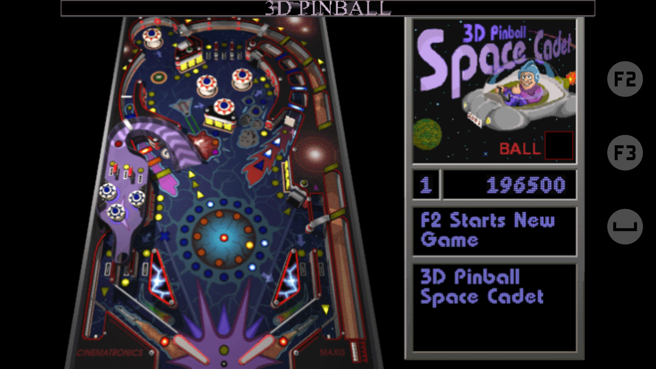 3D Pinball Space Cadet