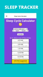 sleep tracker app iphone screenshot 2