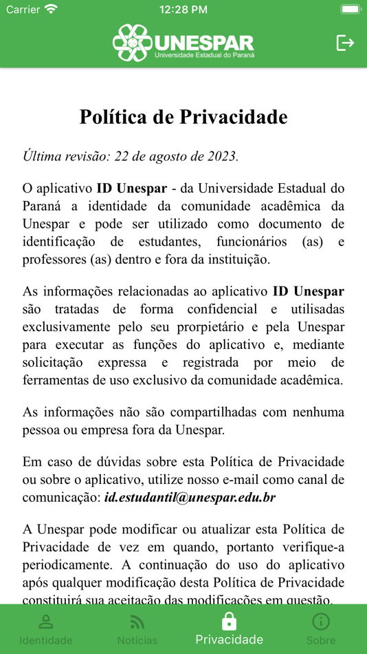#7. ID Unespar (iOS) 由: Universidade Estadual do Paraná