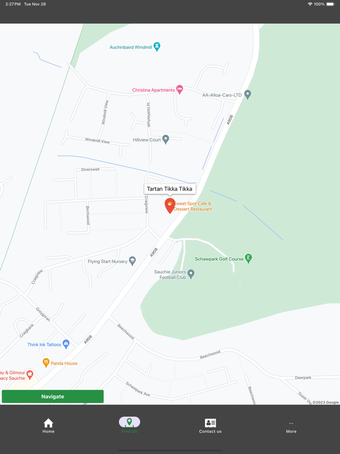 Tartan Tikka Tikka - Alloa