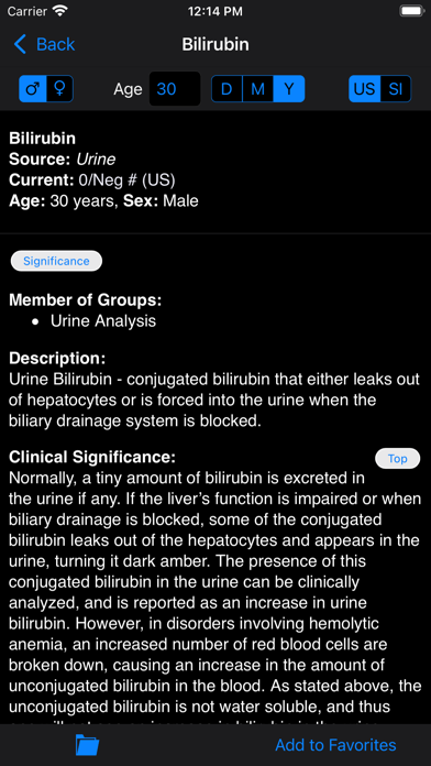 RH Medical Labs Screenshot