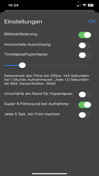 Super 8 Camera Screenshot