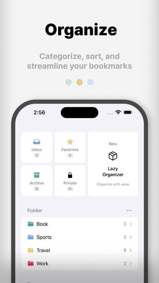 #2. Lazy Archive (iOS) 来自: Jiwon Hong