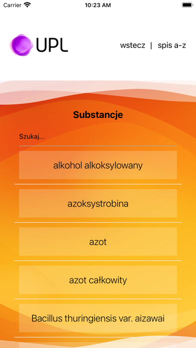Produkty Screenshot