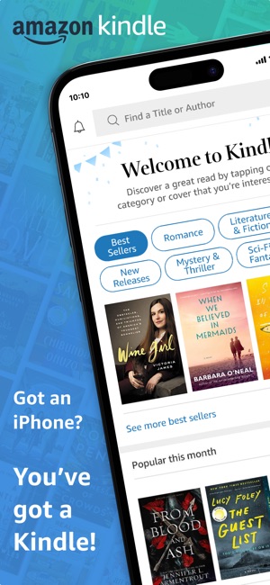 Amazon Kindle su App Store