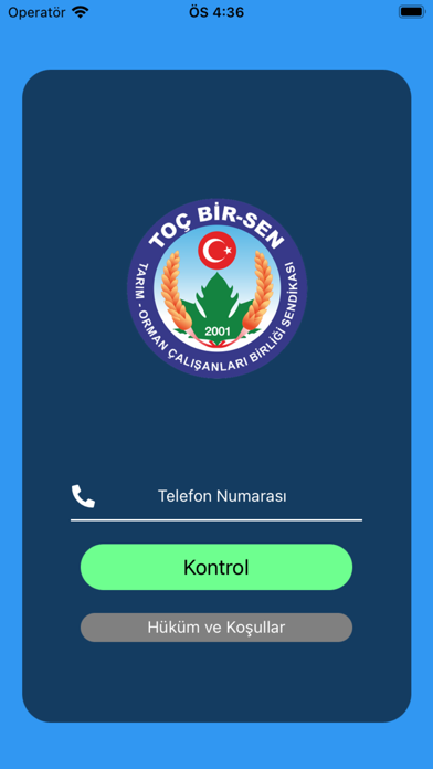 Toç Bir-Sen Dijital Kimlik Screenshot