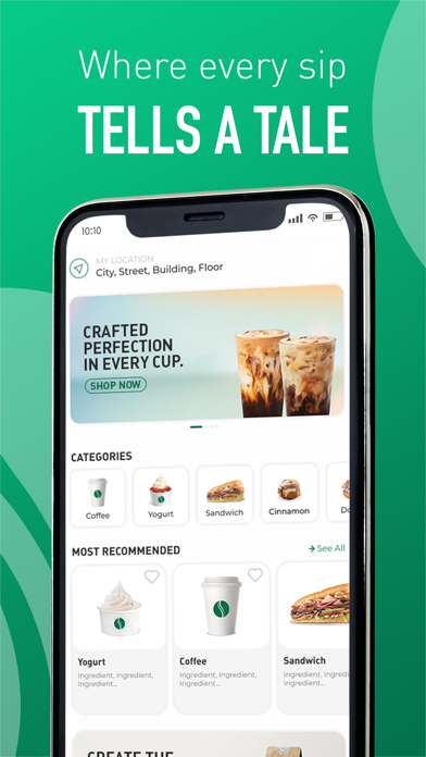 Stories Coffee Shop Screenshot