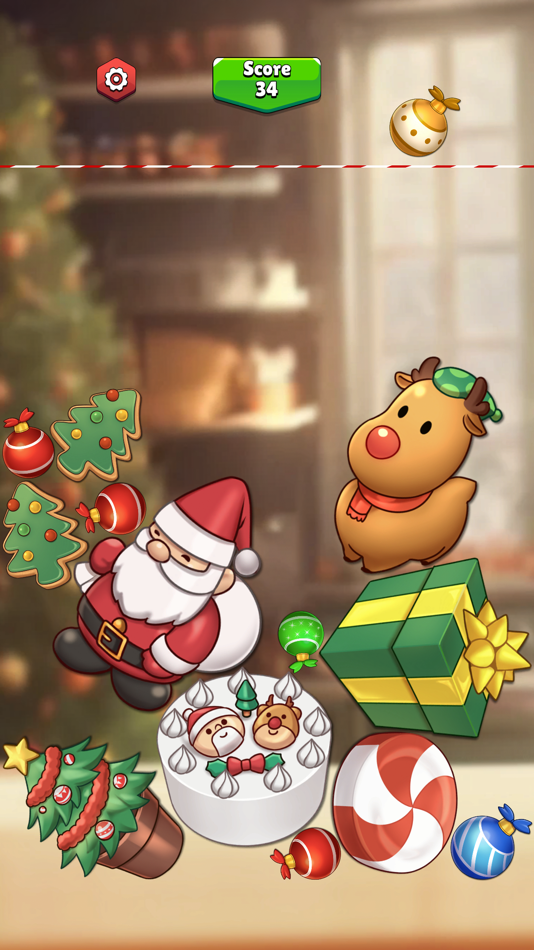 #1. Merge madness: Xmas edition (iOS) 由: Sip Sip Studio j.d.o.o.
