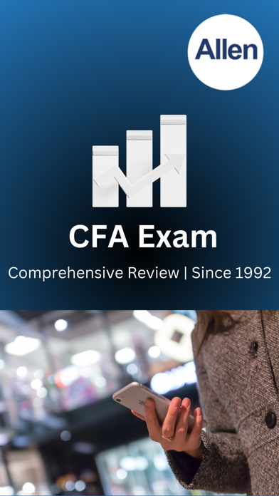 Allen CFA Exam | Comp Review Screenshot