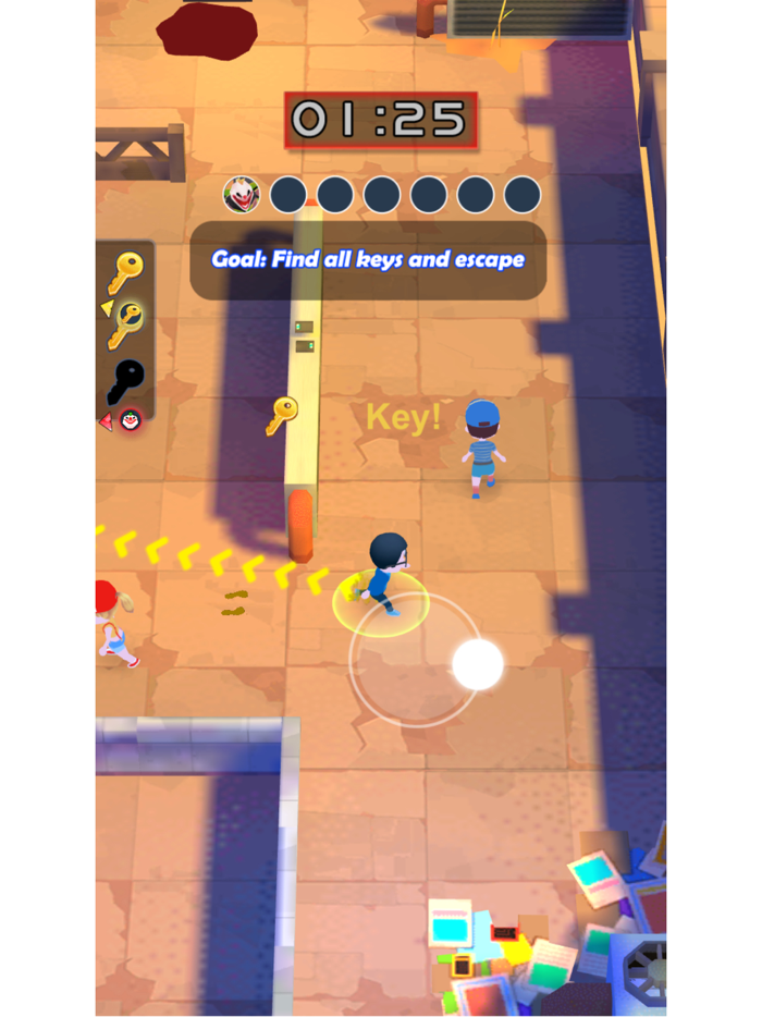 Clown Park Hide and Seek